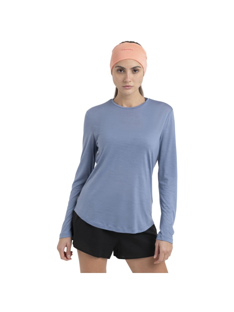 Icebreaker Merino 125 Cool-Lite Sphere III LS Tee Women's Kyanite 0A56ZN8-851 shirts en tops online bestellen bij Kathmandu Outdoor & Travel