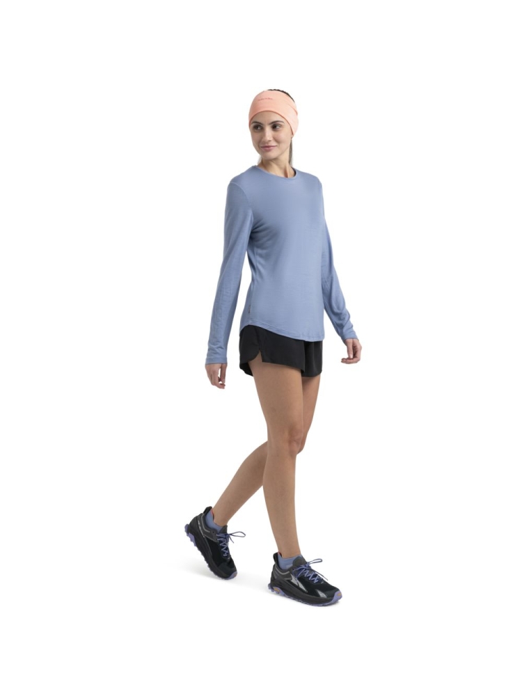 Icebreaker Merino 125 Cool-Lite Sphere III LS Tee Women's Kyanite 0A56ZN8-851 shirts en tops online bestellen bij Kathmandu Outdoor & Travel