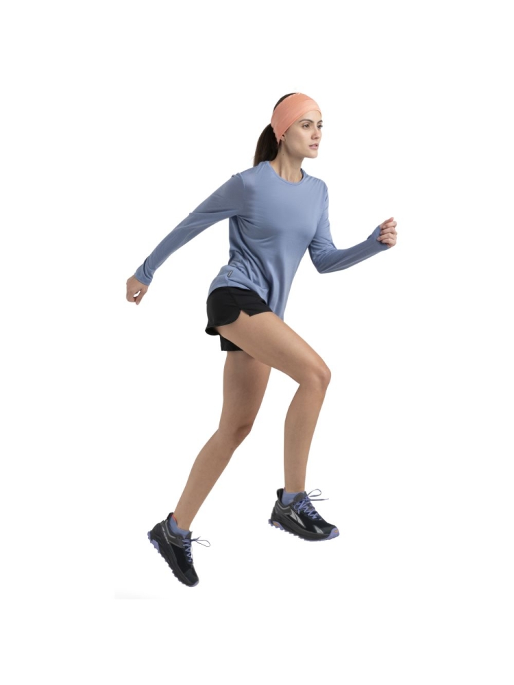 Icebreaker Merino 125 Cool-Lite Sphere III LS Tee Women's Kyanite 0A56ZN8-851 shirts en tops online bestellen bij Kathmandu Outdoor & Travel
