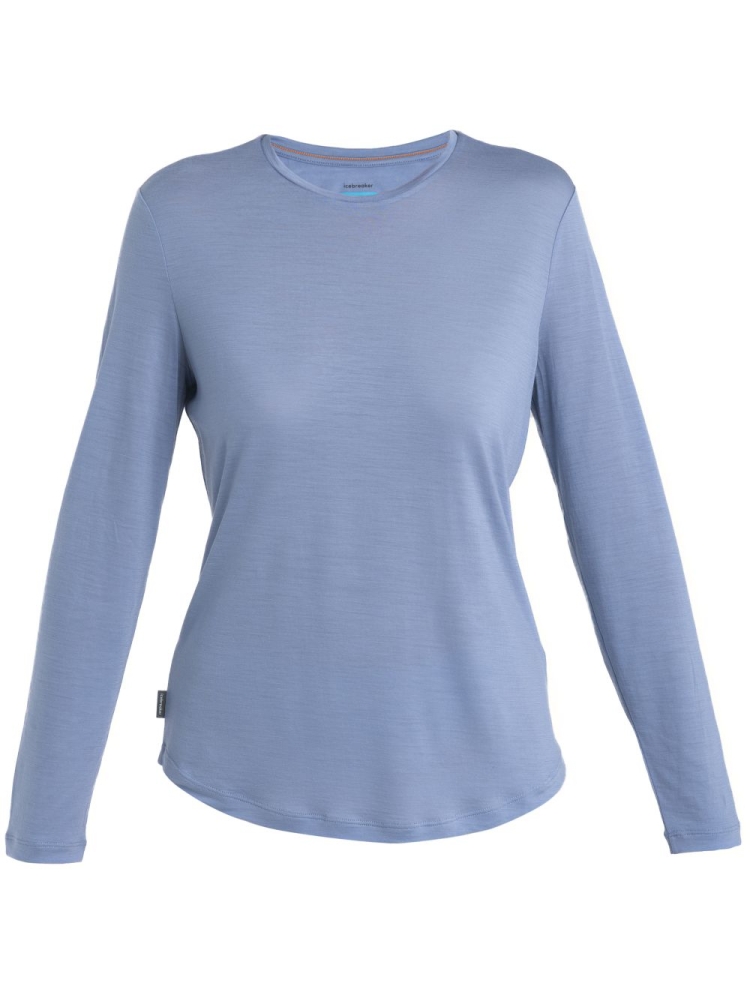 Icebreaker Merino 125 Cool-Lite Sphere III LS Tee Women's Kyanite 0A56ZN8-851 shirts en tops online bestellen bij Kathmandu Outdoor & Travel