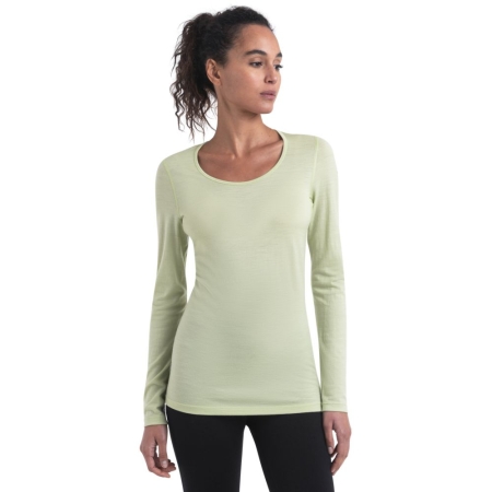 Icebreaker  200 Oasis Long Sleeve Scoop Women's Glazen
