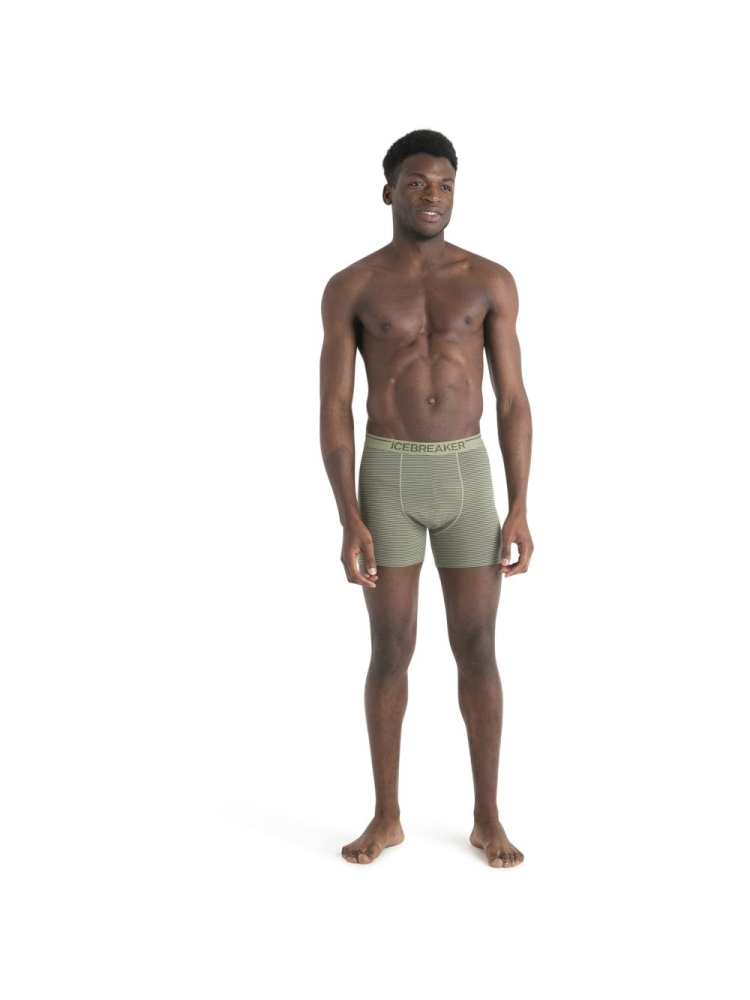 Icebreaker Anatomica Boxers  Lichen/Loden/S 103029A-851 onderkleding/thermokleding online bestellen bij Kathmandu Outdoor & Travel