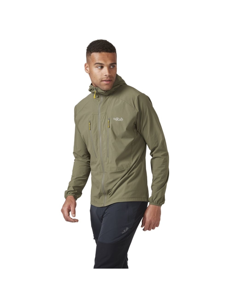 Rab Borealis Jacket Light Khaki QWS-35-LKH jassen online bestellen bij Kathmandu Outdoor & Travel