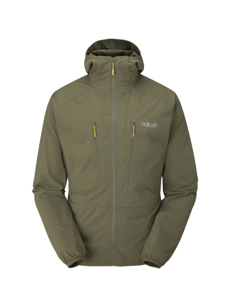 Rab Borealis Jacket Light Khaki QWS-35-LKH jassen online bestellen bij Kathmandu Outdoor & Travel