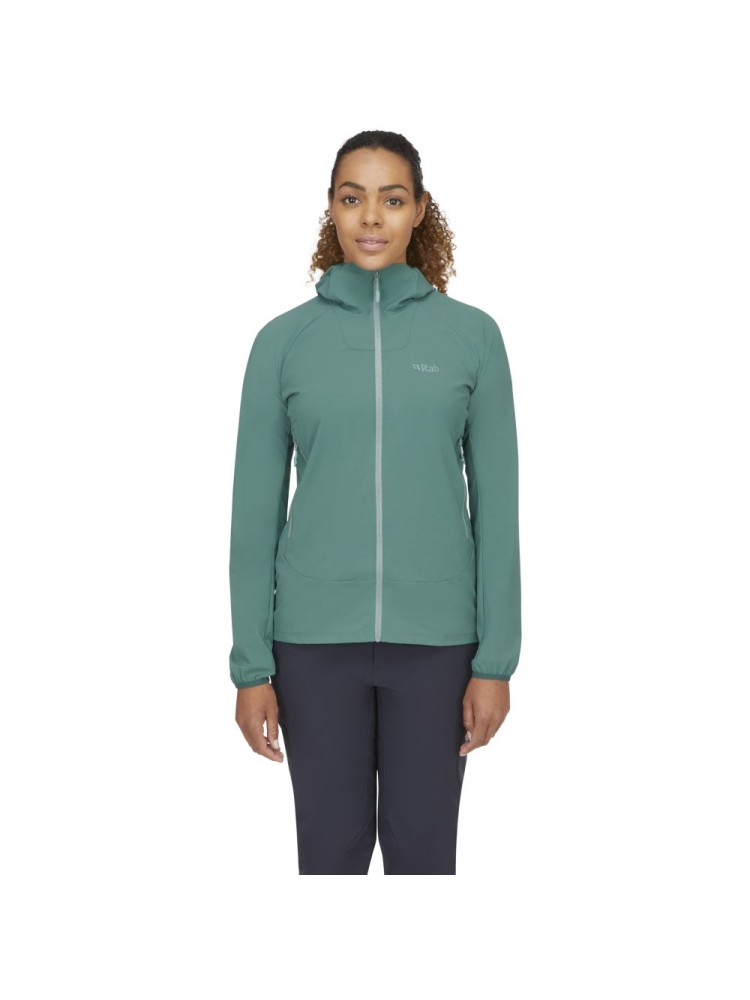 Rab Borealis Jacket Women's Eucalyptus QWS-39-EUC jassen online bestellen bij Kathmandu Outdoor & Travel
