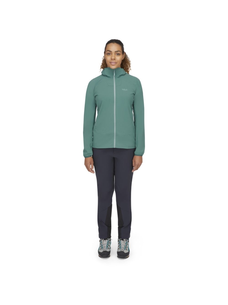 Rab Borealis Jacket Women's Eucalyptus QWS-39-EUC jassen online bestellen bij Kathmandu Outdoor & Travel