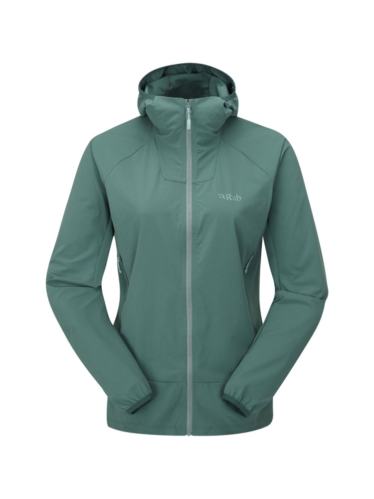 Rab Borealis Jacket Women's Eucalyptus QWS-39-EUC jassen online bestellen bij Kathmandu Outdoor & Travel