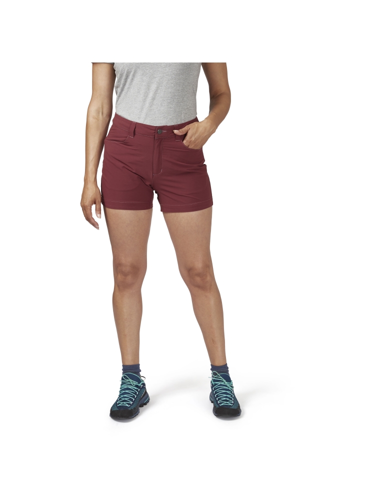 Rab Capstone Shorts 4 Inch Women's Deep Heather QFU-97-DEH broeken online bestellen bij Kathmandu Outdoor & Travel