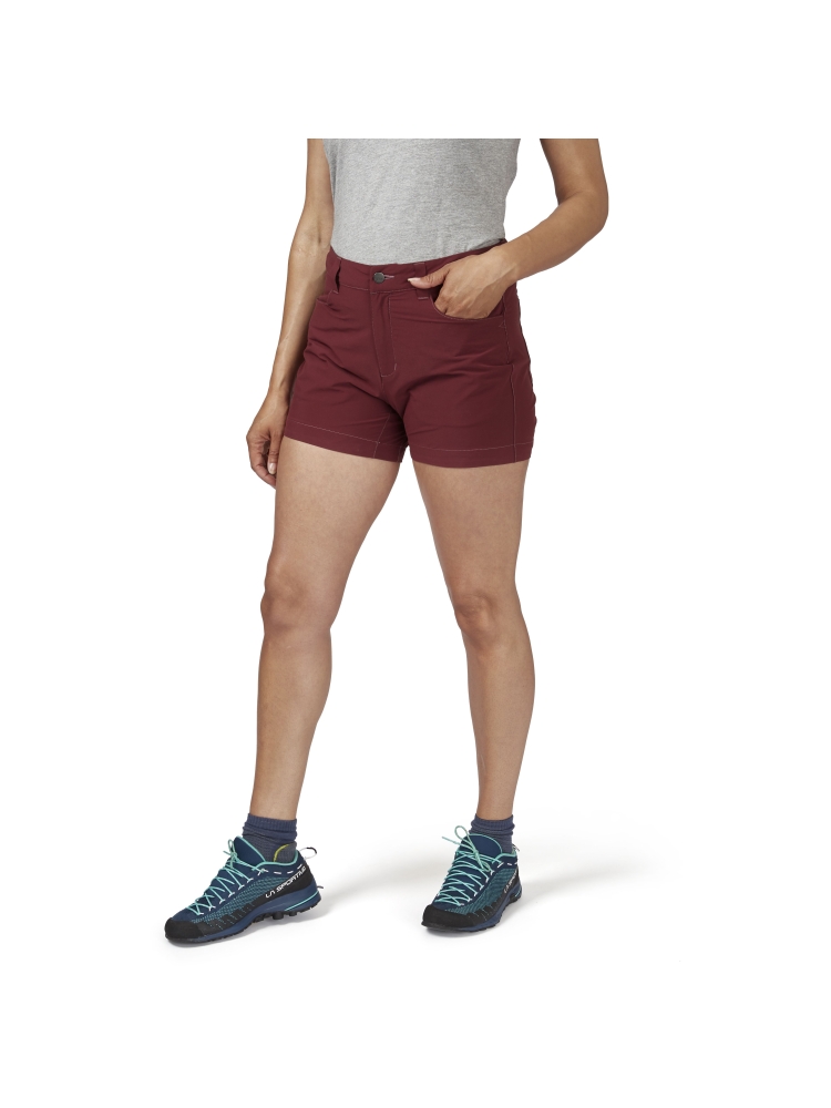 Rab Capstone Shorts 4 Inch Women's Deep Heather QFU-97-DEH broeken online bestellen bij Kathmandu Outdoor & Travel
