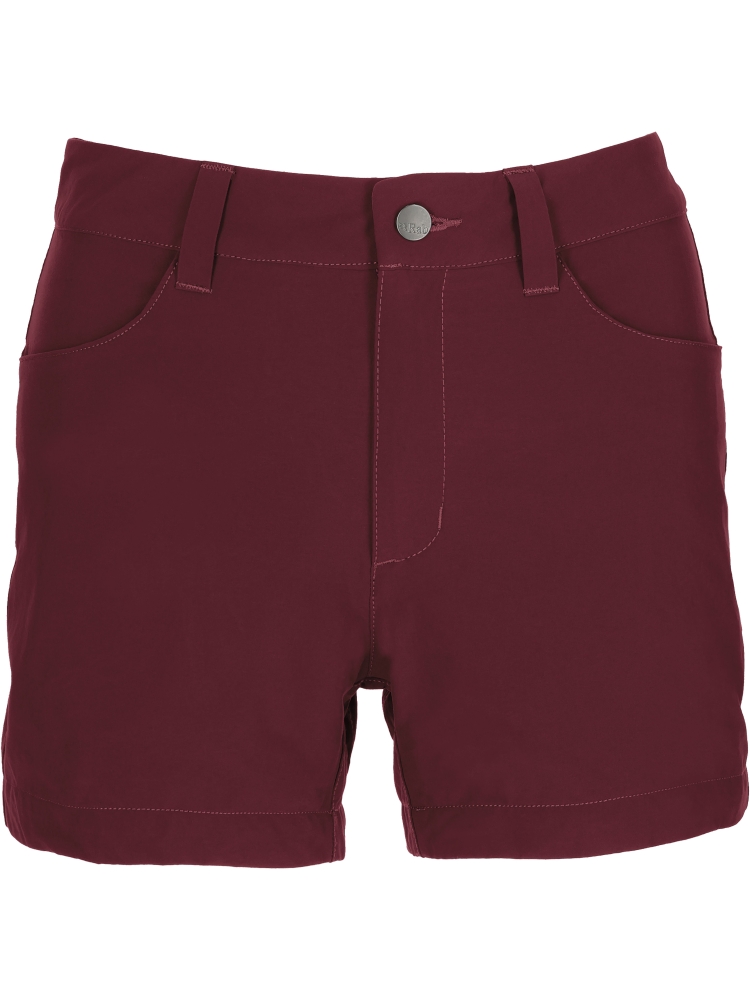Rab Capstone Shorts 4 Inch Women's Deep Heather QFU-97-DEH broeken online bestellen bij Kathmandu Outdoor & Travel