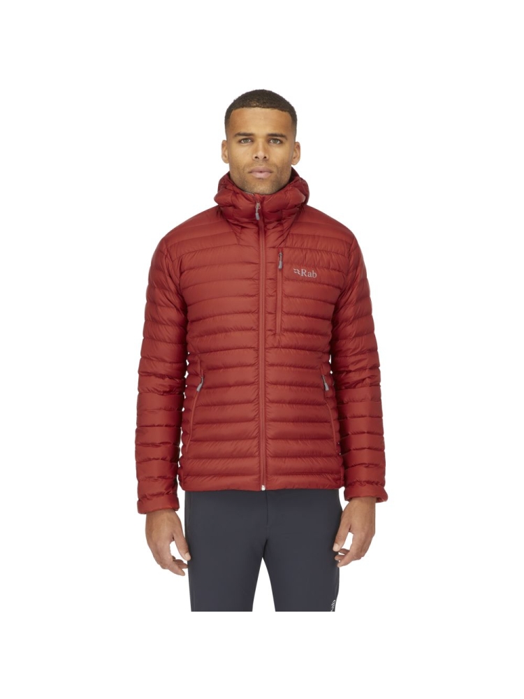 Rab Microlight Alpine Jacket Tuscan Red QDB-12-TRD jassen online bestellen bij Kathmandu Outdoor & Travel