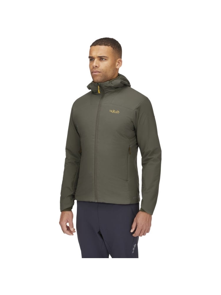 Rab Xenair Alpine Light Jacket Light Khaki QIP-17-LKH jassen online bestellen bij Kathmandu Outdoor & Travel