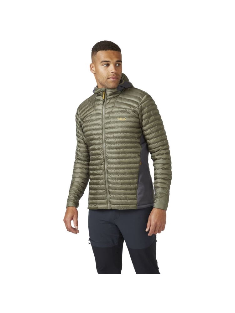 Rab Cirrus Flex 2.0 Hoody Light Khaki QIO-68-LKH jassen online bestellen bij Kathmandu Outdoor & Travel