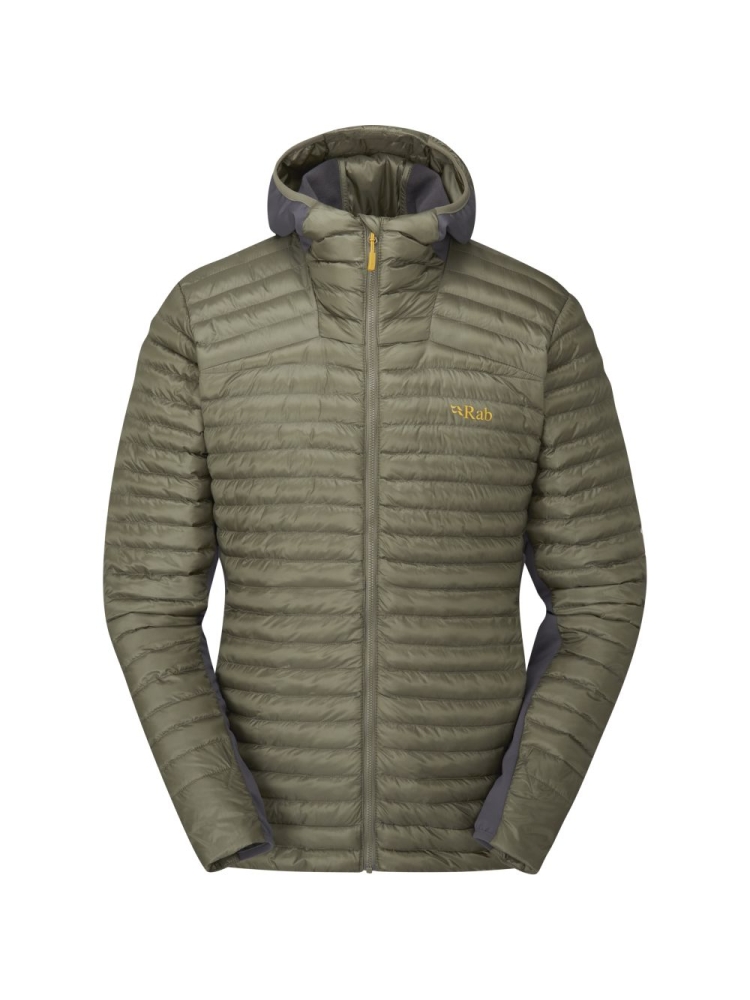 Rab Cirrus Flex 2.0 Hoody Light Khaki QIO-68-LKH jassen online bestellen bij Kathmandu Outdoor & Travel