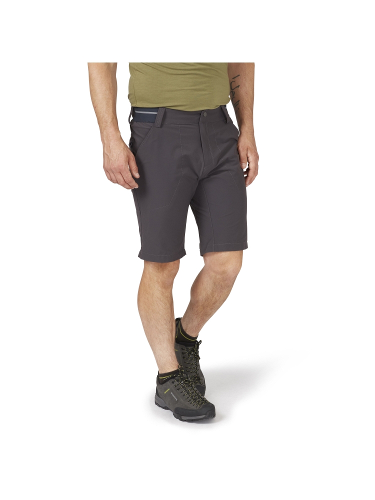 Rab Venant Short 11 Inch Grijs QFV-24-Ant broeken online bestellen bij Kathmandu Outdoor & Travel