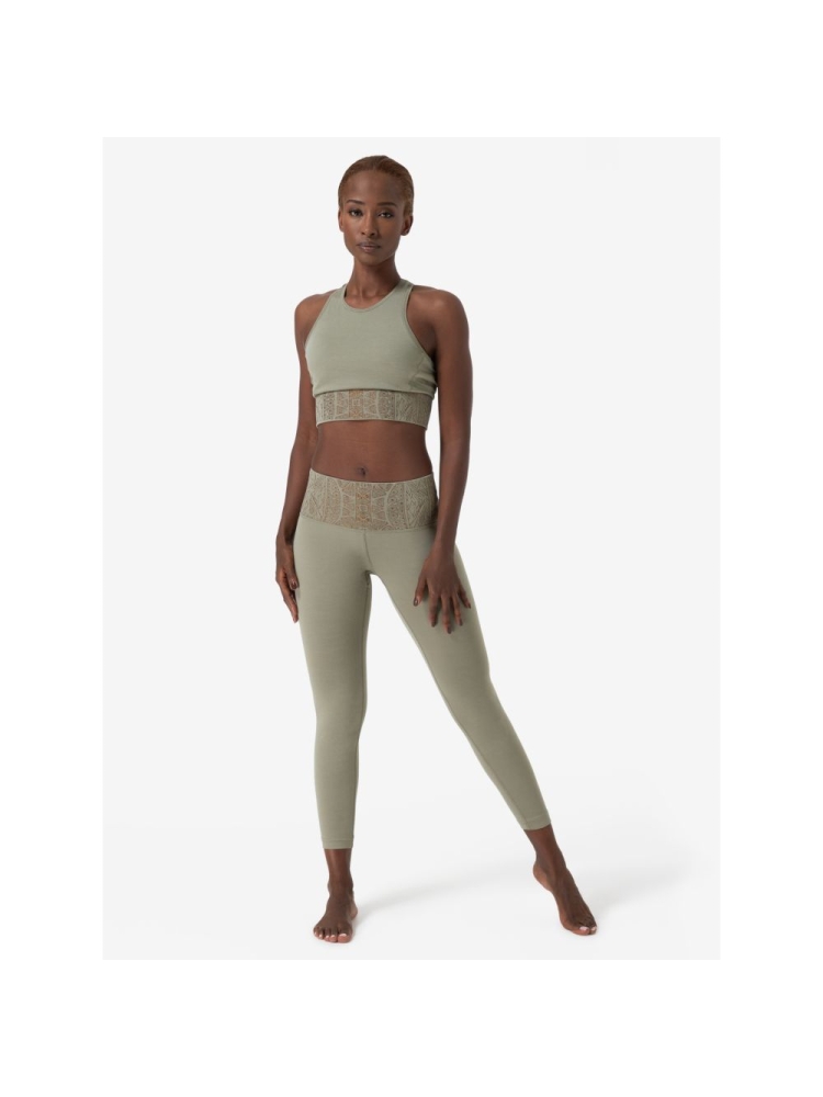 Super Natural Arabesque LF Top Women's Dried Sage/Copper SNW023370-75A shirts en tops online bestellen bij Kathmandu Outdoor & Travel