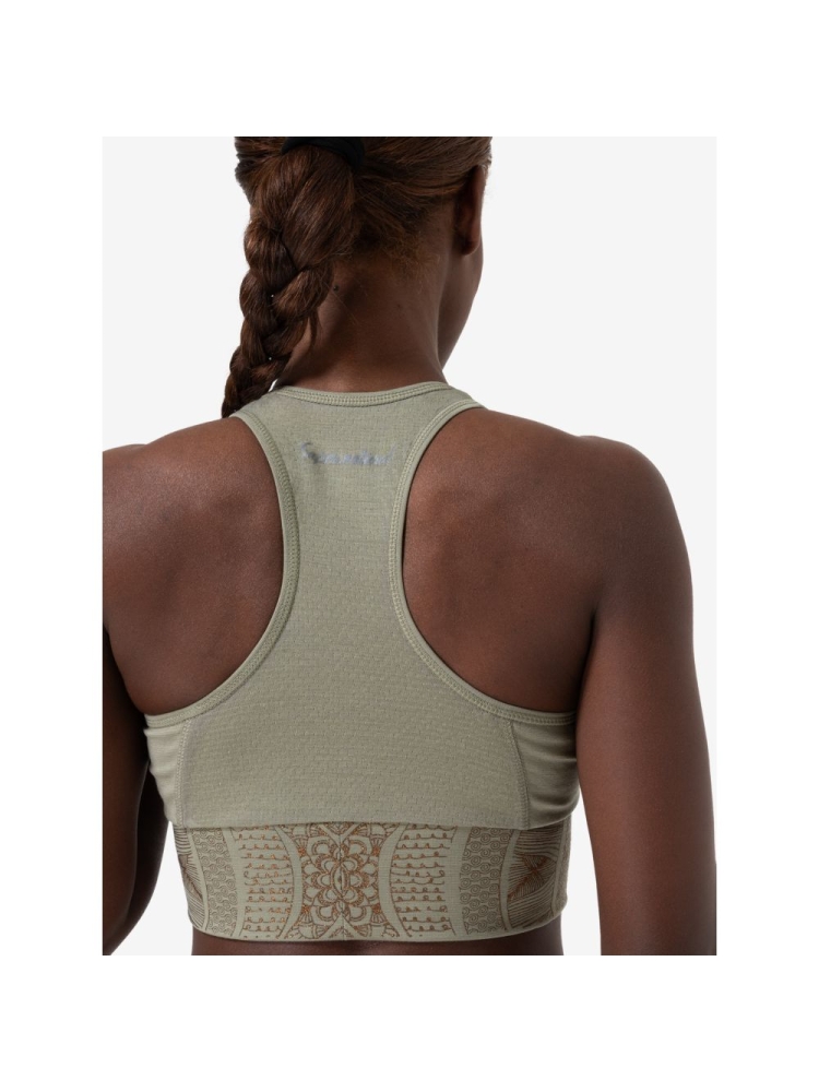 Super Natural Arabesque LF Top Women's Dried Sage/Copper SNW023370-75A shirts en tops online bestellen bij Kathmandu Outdoor & Travel