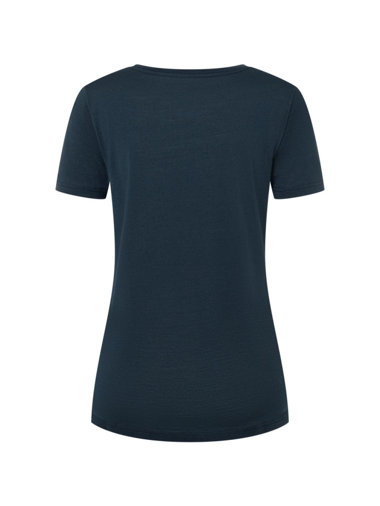 Super Natural Arabesque Tee Women's Blueberry/Semolina SNWP03154-37A shirts en tops online bestellen bij Kathmandu Outdoor & Travel
