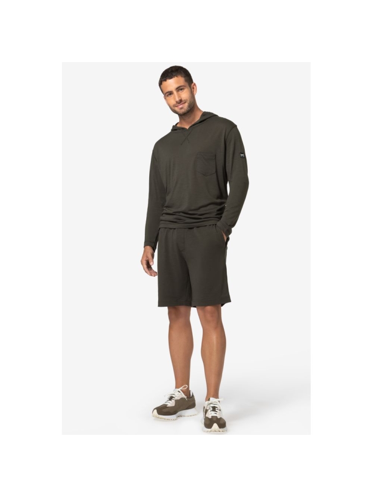 Super Natural Light Hoodie Black Ink SNM016580-X16 fleeces en truien online bestellen bij Kathmandu Outdoor & Travel