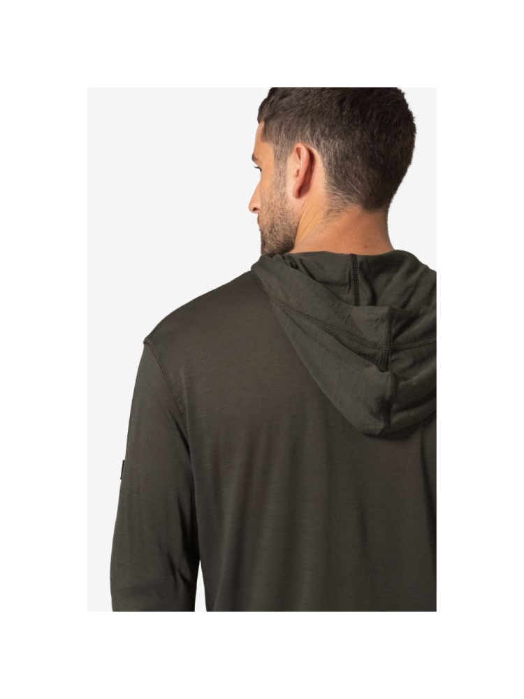 Super Natural Light Hoodie Black Ink SNM016580-X16 fleeces en truien online bestellen bij Kathmandu Outdoor & Travel