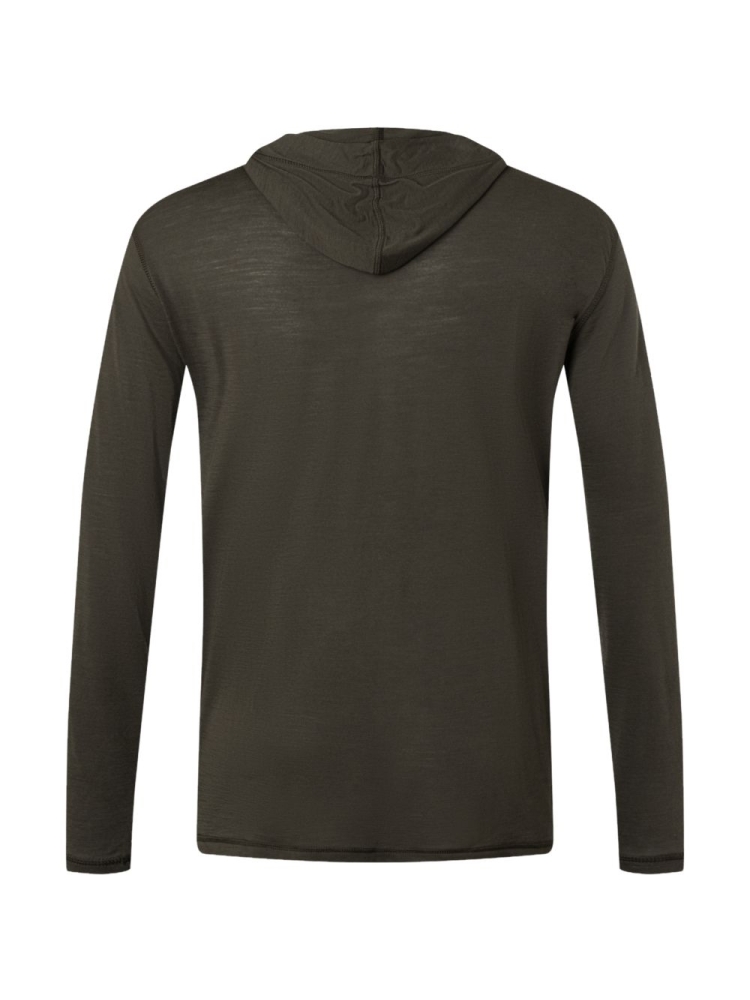 Super Natural Light Hoodie Black Ink SNM016580-X16 fleeces en truien online bestellen bij Kathmandu Outdoor & Travel