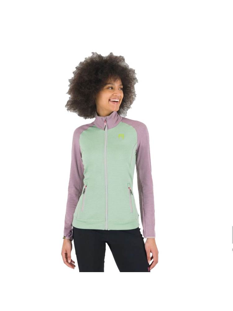 Karpos Ambrizzola F.Zip Women's Lichen/Nirvana 2532063-14 fleeces en truien online bestellen bij Kathmandu Outdoor & Travel