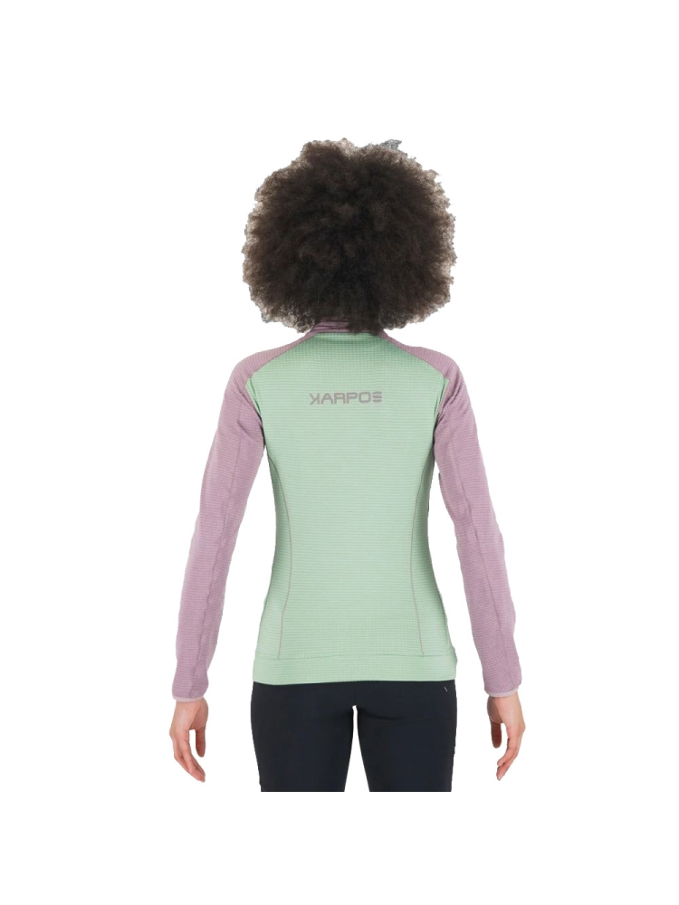 Karpos Ambrizzola F.Zip Women's Lichen/Nirvana 2532063-14 fleeces en truien online bestellen bij Kathmandu Outdoor & Travel