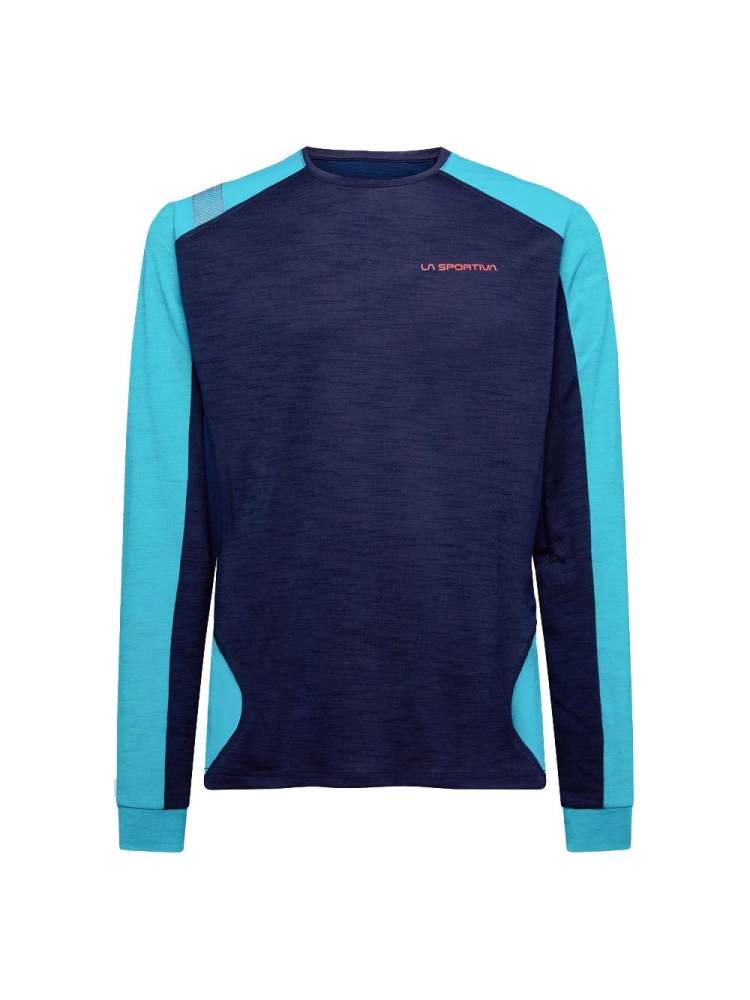 La Sportiva Beyond Long Sleeve Sea/Tropic Blue P51-643614 shirts en tops online bestellen bij Kathmandu Outdoor & Travel