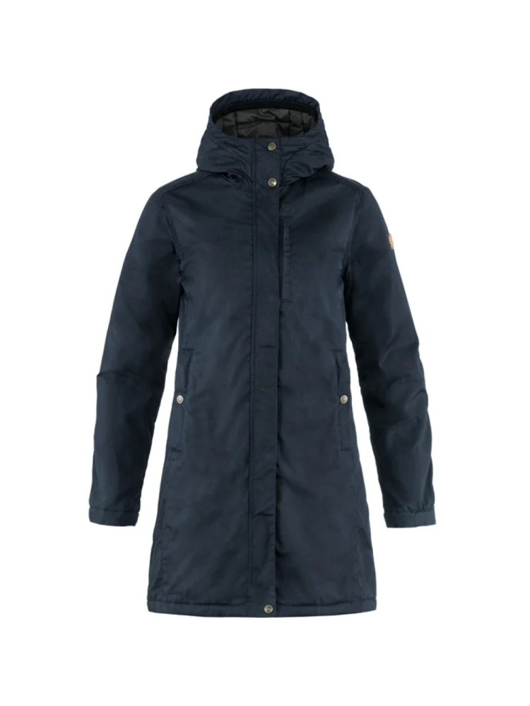 Fjällräven Kiruna Padded Parka Women's Dark Navy F89644555-555 jassen online bestellen bij Kathmandu Outdoor & Travel