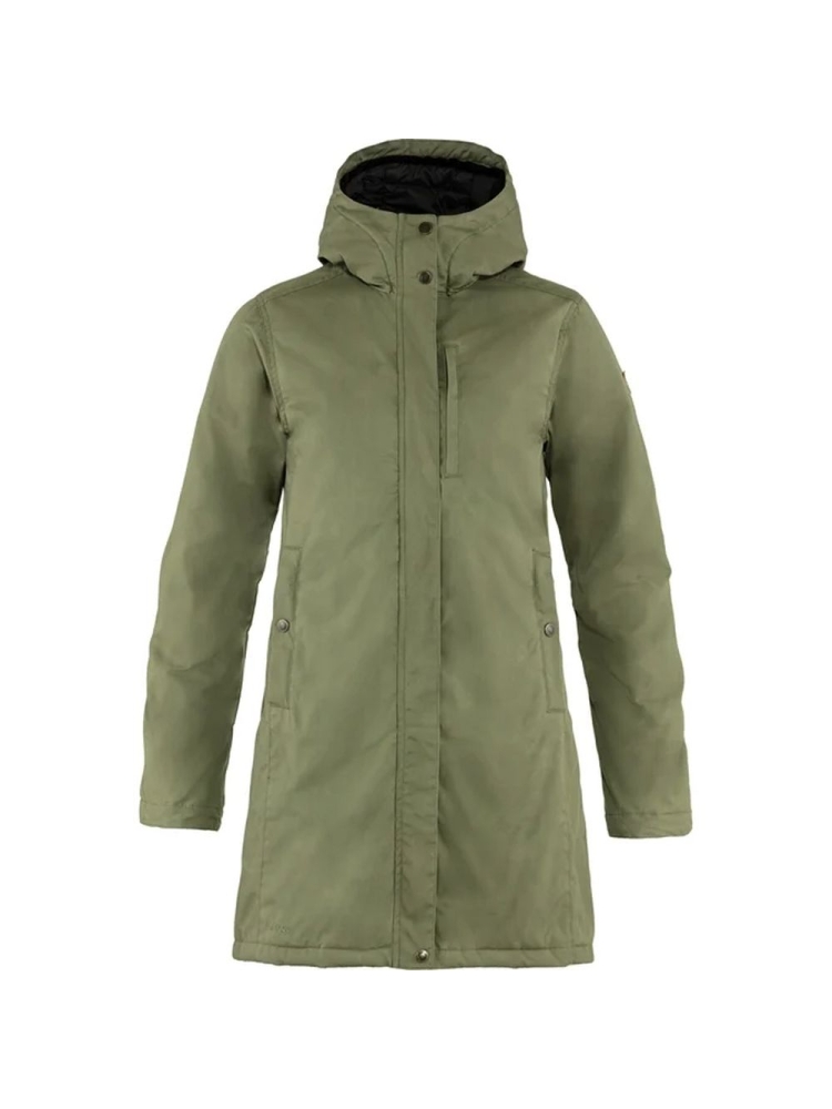 Fjällräven Kiruna Padded Parka Women's Green F89644620-620 jassen online bestellen bij Kathmandu Outdoor & Travel