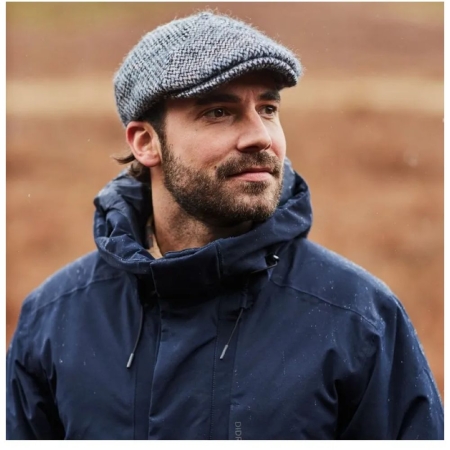 Hatland  Pete Wool Cap Blue