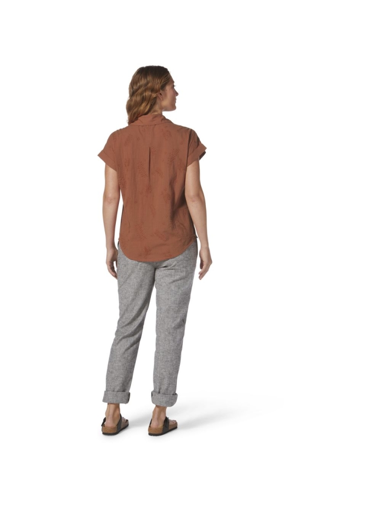 Royal Robbins Oasis Short Sleeve Women's Baked Clay Y621018-916 shirts en tops online bestellen bij Kathmandu Outdoor & Travel