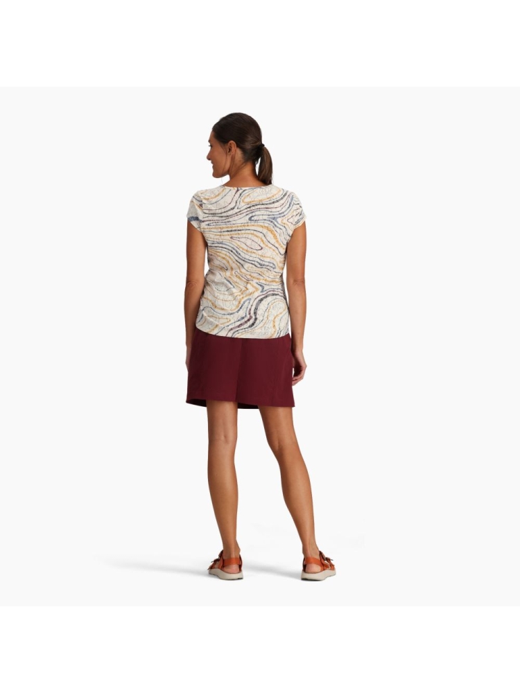 Royal Robbins Featherweight Tee Women's Ivory Tidal Pt Y611013-113 shirts en tops online bestellen bij Kathmandu Outdoor & Travel