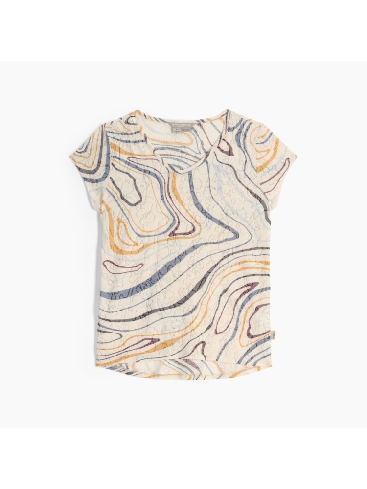 Royal Robbins Featherweight Tee Women's Ivory Tidal Pt Y611013-113 shirts en tops online bestellen bij Kathmandu Outdoor & Travel