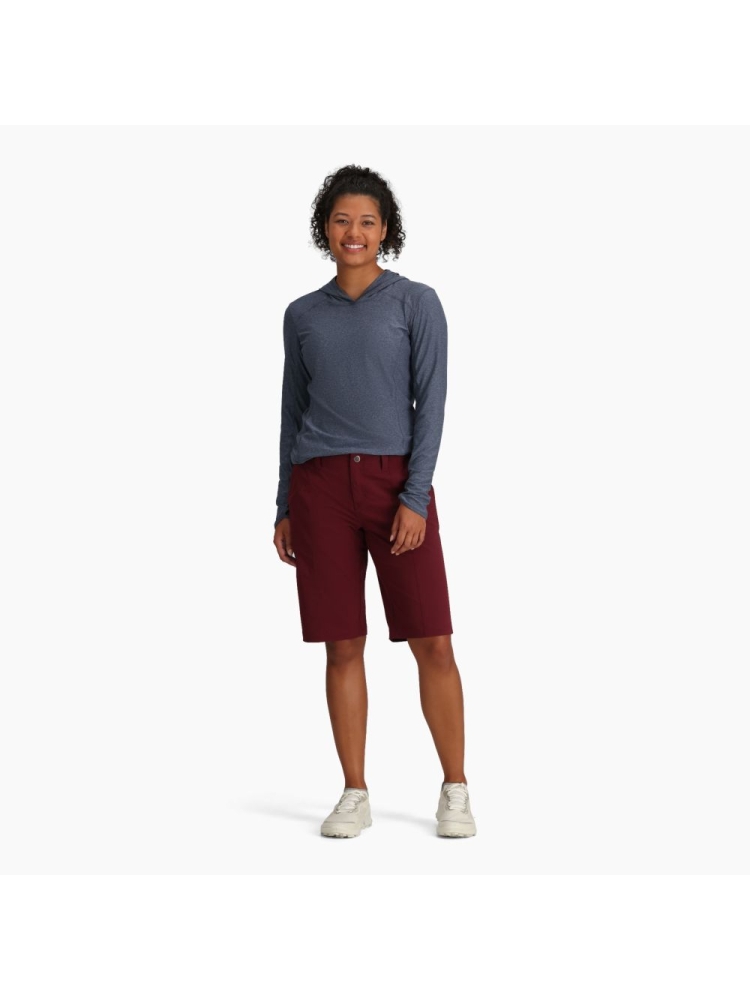 Royal Robbins Discovery III Bermuda Women's Burnt Grape Y33121-596 broeken online bestellen bij Kathmandu Outdoor & Travel
