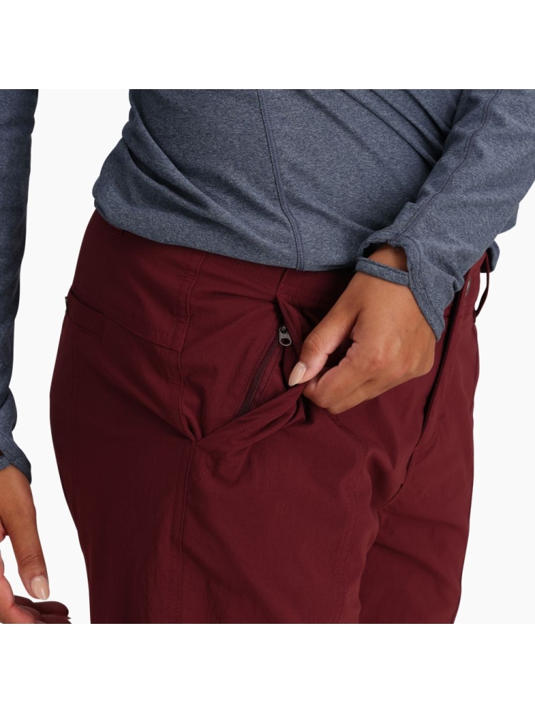 Royal Robbins Discovery III Bermuda Women's Burnt Grape Y33121-596 broeken online bestellen bij Kathmandu Outdoor & Travel