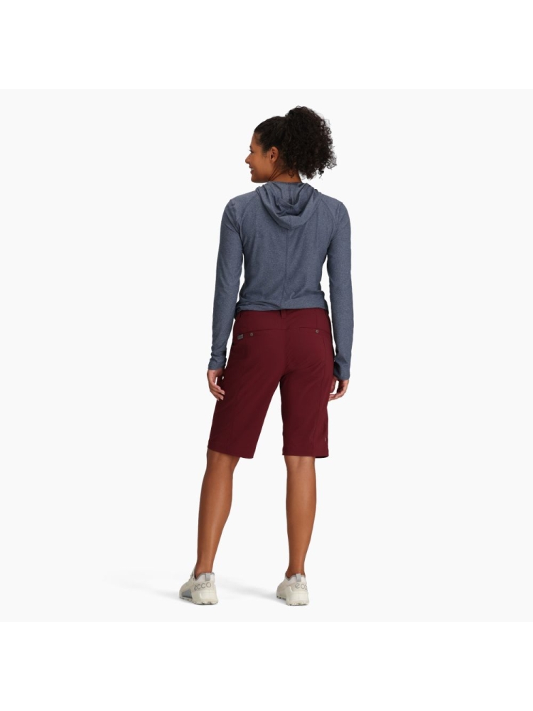Royal Robbins Discovery III Bermuda Women's Burnt Grape Y33121-596 broeken online bestellen bij Kathmandu Outdoor & Travel