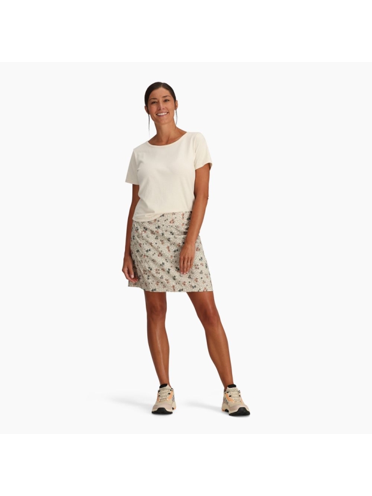 Royal Robbins Discovery III Printed Skort Women's Lt Khaki Wilder Pt Y325007-251 jurken en rokken online bestellen bij Kathmandu Outdoor & Travel