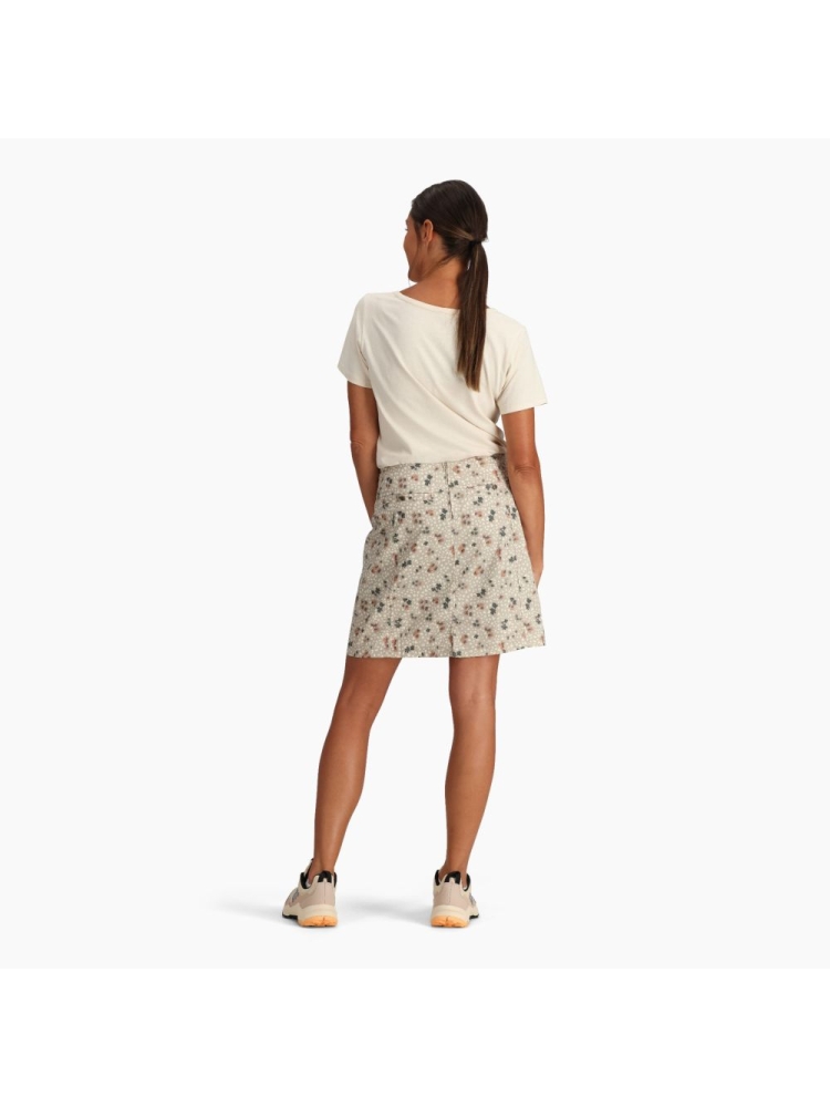 Royal Robbins Discovery III Printed Skort Women's Lt Khaki Wilder Pt Y325007-251 jurken en rokken online bestellen bij Kathmandu Outdoor & Travel