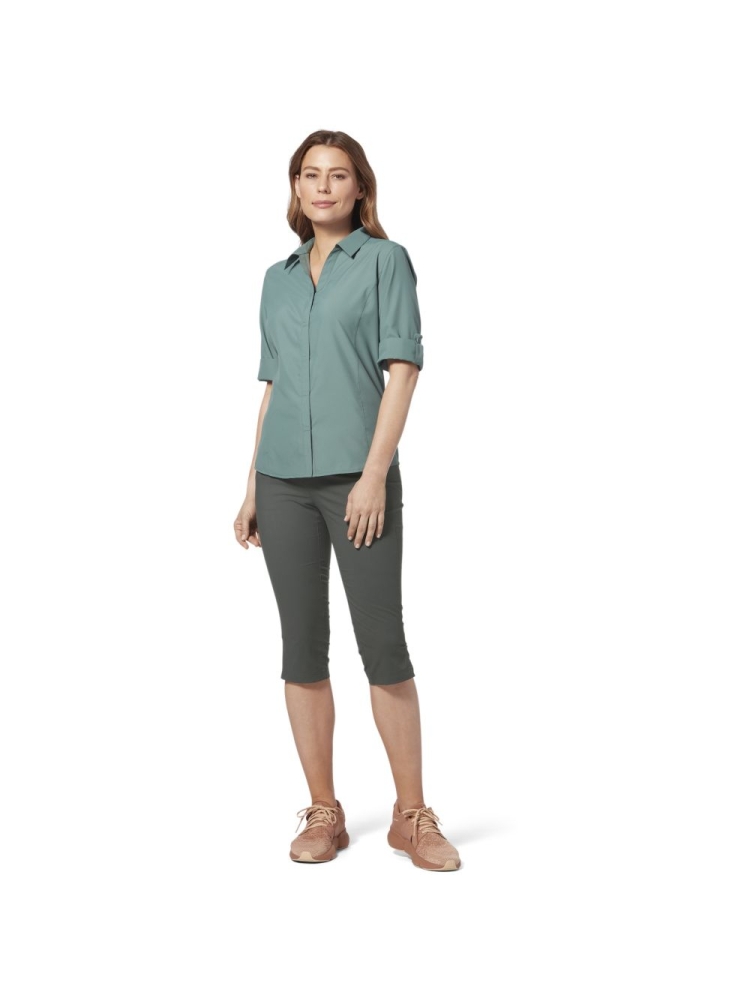 Royal Robbins Jammer II Capri Women's Asphalt Y34182-568 broeken online bestellen bij Kathmandu Outdoor & Travel