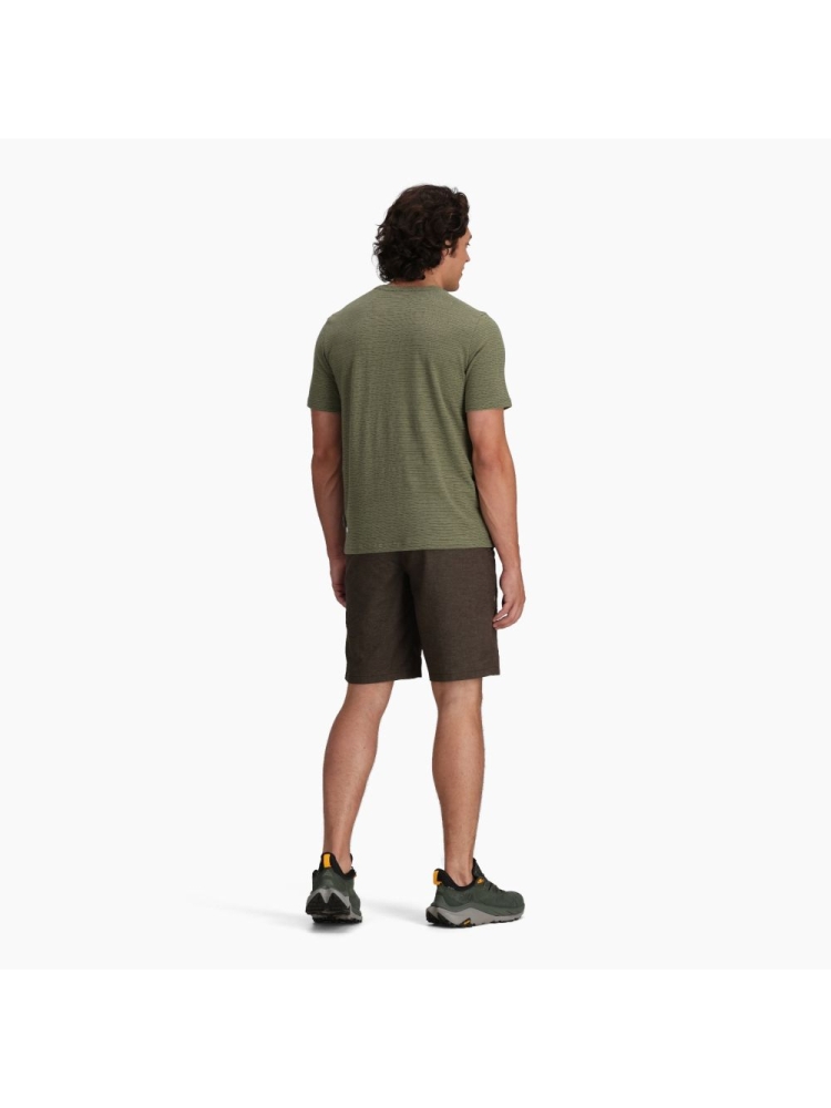 Royal Robbins Vacationer Crew Short Sleeve  Fiddlehead Str Y711029-923 shirts en tops online bestellen bij Kathmandu Outdoor & Travel
