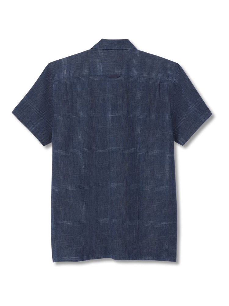 Royal Robbins Hempline Spaced S/S  Collins Blue Y721021-751 shirts en tops online bestellen bij Kathmandu Outdoor & Travel