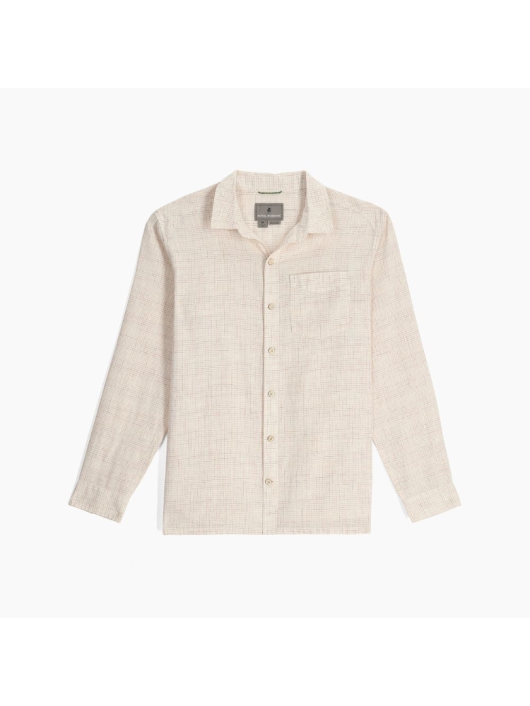 Royal Robbins Hempline Spaced L/S Blended Undyed Y722035-105 shirts en tops online bestellen bij Kathmandu Outdoor & Travel