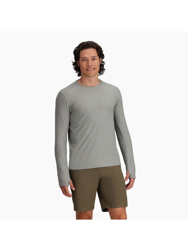 Royal Robbins Amp Lite Crew Long sleeve Lt Pewter Htr Y412034-612 shirts en tops online bestellen bij Kathmandu Outdoor & Travel