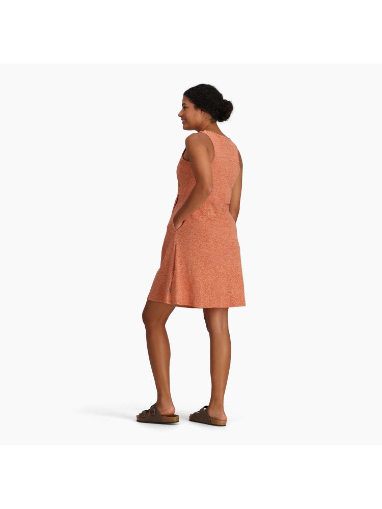 Royal Robbins Featherweight Knit Dress Women's Baked Clay Nisene Y616007S-221 jurken en rokken online bestellen bij Kathmandu Outdoor & Travel