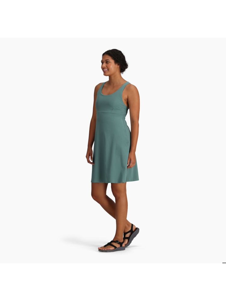 Royal Robbins Spotless Evolution Tank Dress Women's Sea Pine Y326012-349 jurken en rokken online bestellen bij Kathmandu Outdoor & Travel