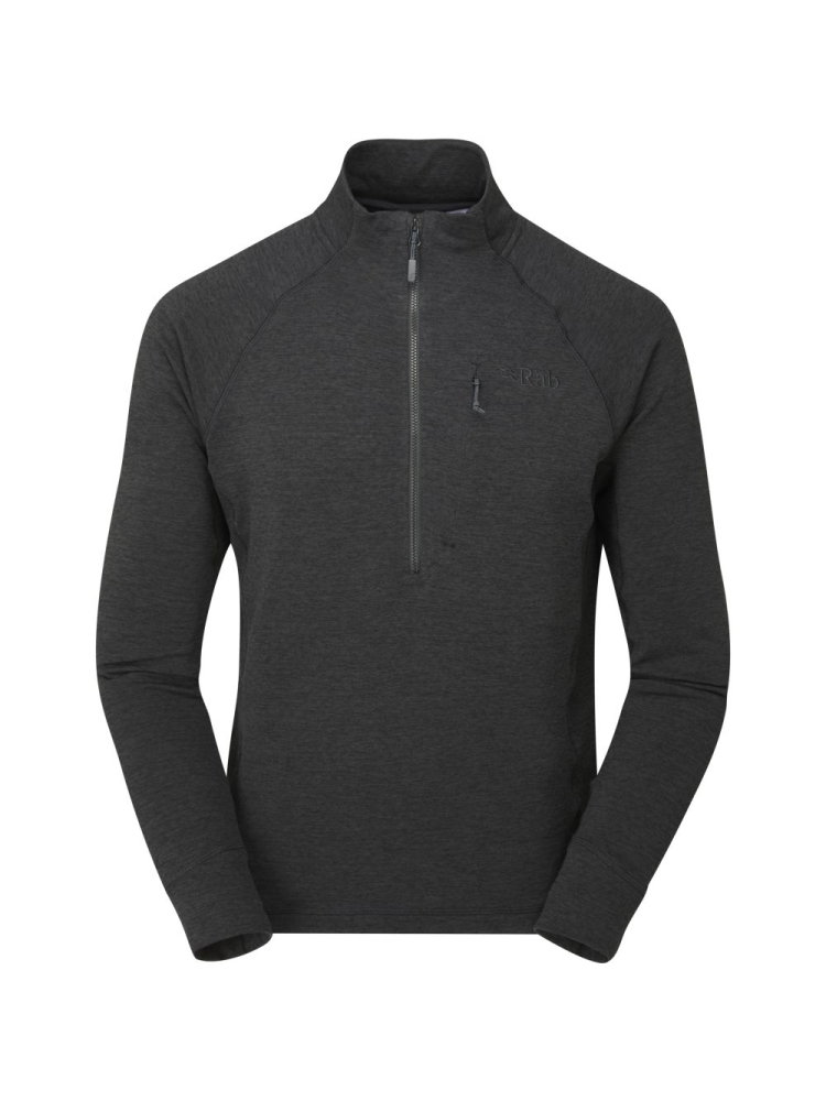 Rab Nexus Pull-On Black QFF-74-BLK fleeces en truien online bestellen bij Kathmandu Outdoor & Travel