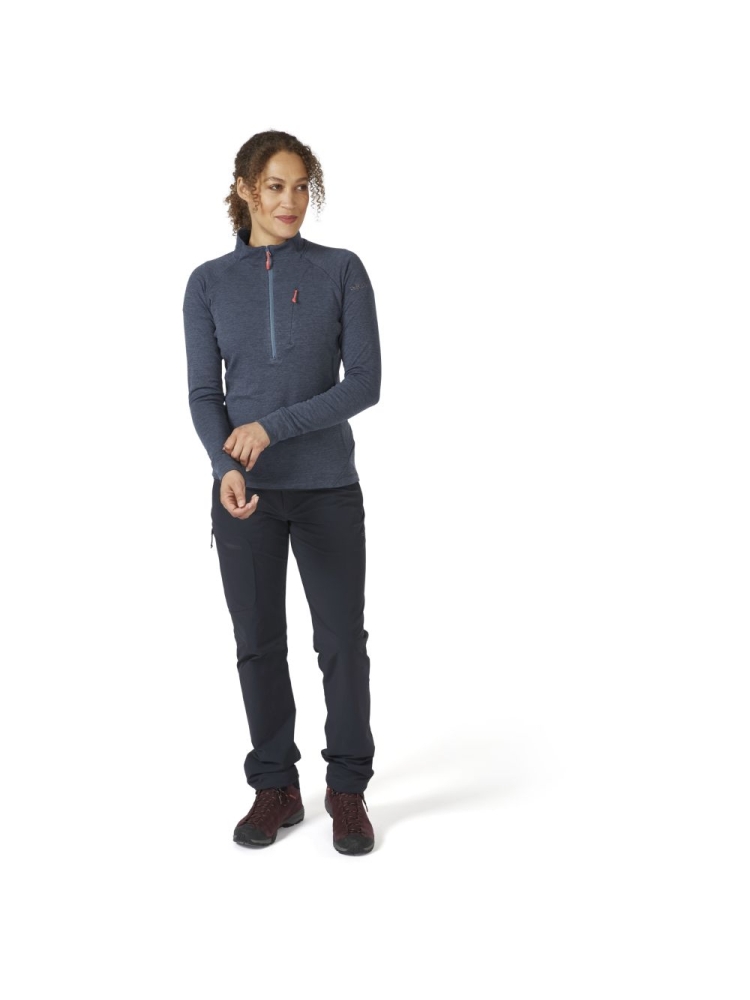 Rab Nexus Pull On Women's Steel QFF-75-STE fleeces en truien online bestellen bij Kathmandu Outdoor & Travel