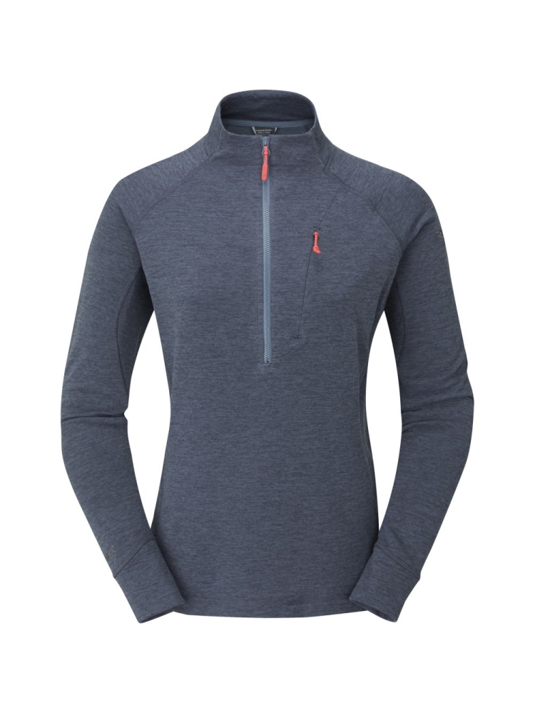 Rab Nexus Pull On Women's Steel QFF-75-STE fleeces en truien online bestellen bij Kathmandu Outdoor & Travel