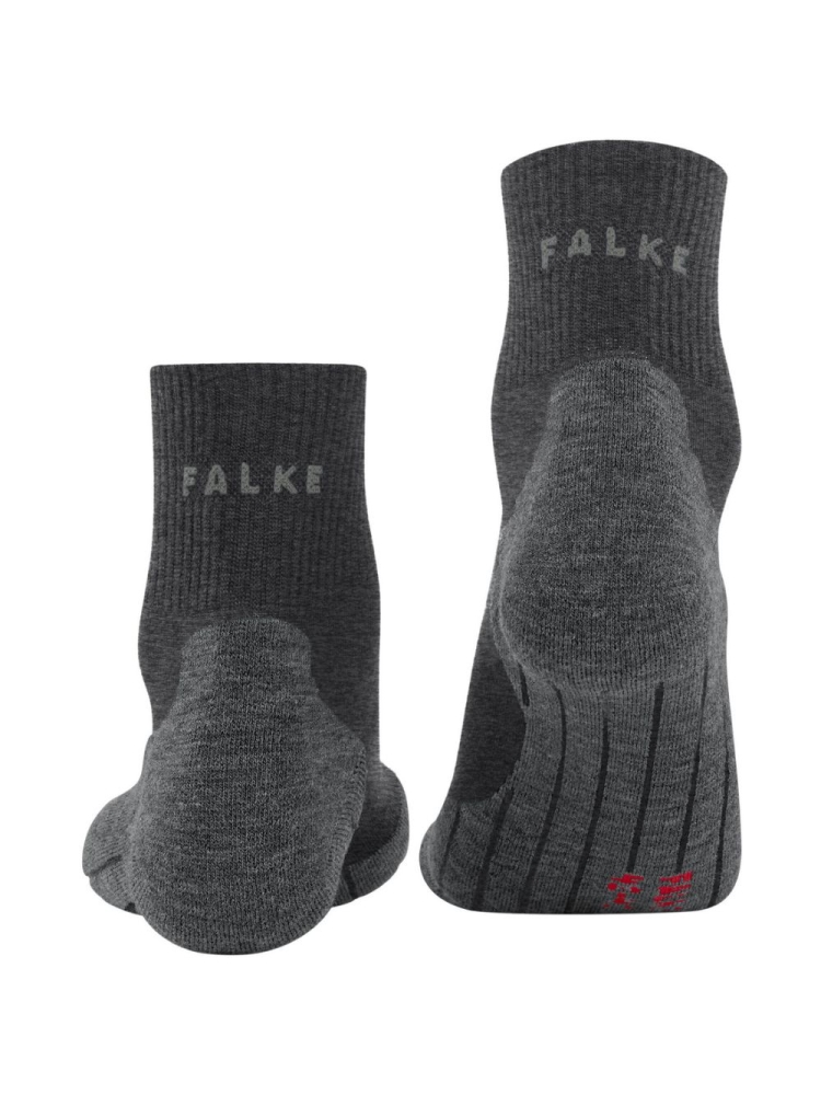 Falke Falke TK5 Wander Wool Short 16183-3180 sokken Falke TK5 Wander Wool Short Grau 16183-3180 sokken online bestellen bij Kathmandu Outdoor & Travel